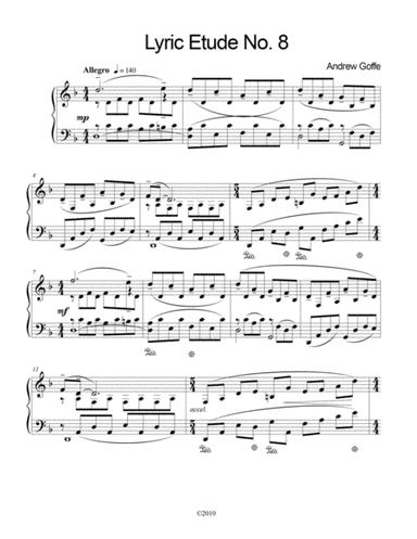 Lyric Etude No. 8