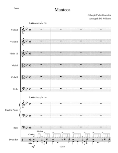 Manteca (arr. DB Williams)