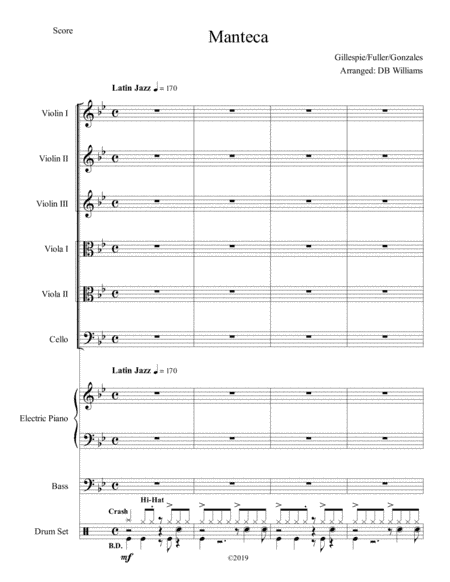 Manteca (arr. DB Williams)
