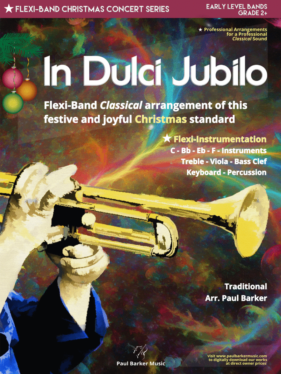 In Dulci Jubilo (Flexible Instrumentation) (arr. Paul Barker Music)