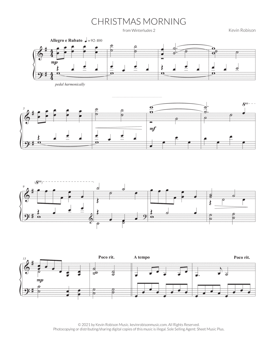 Christmas Morning (from Winterludes 2)