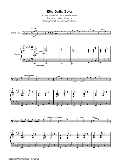 Ella Baila Sola (arr. Rodrigo Faleiros)