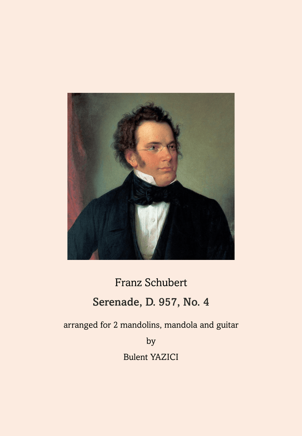 Serenade, D. 957, No. 4 (arr. Bulent Yazici)