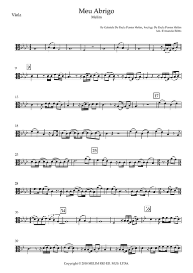 Meu Abrigo (arr. Fernando Britto)