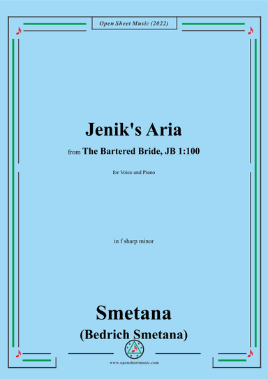Smetana-Jenik's Aria,in f sharp minor (arr. OSM Press)