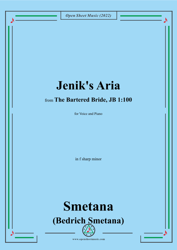 Smetana-Jenik's Aria,in f sharp minor (arr. OSM Press)