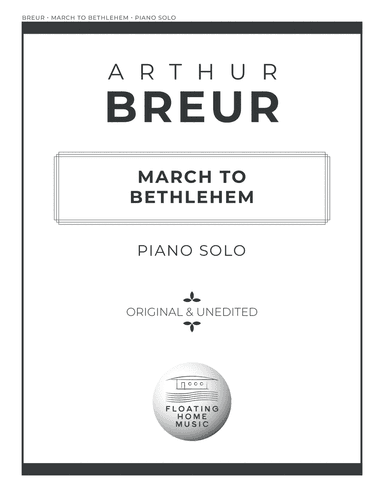 March to Bethlehem - Piano Solo