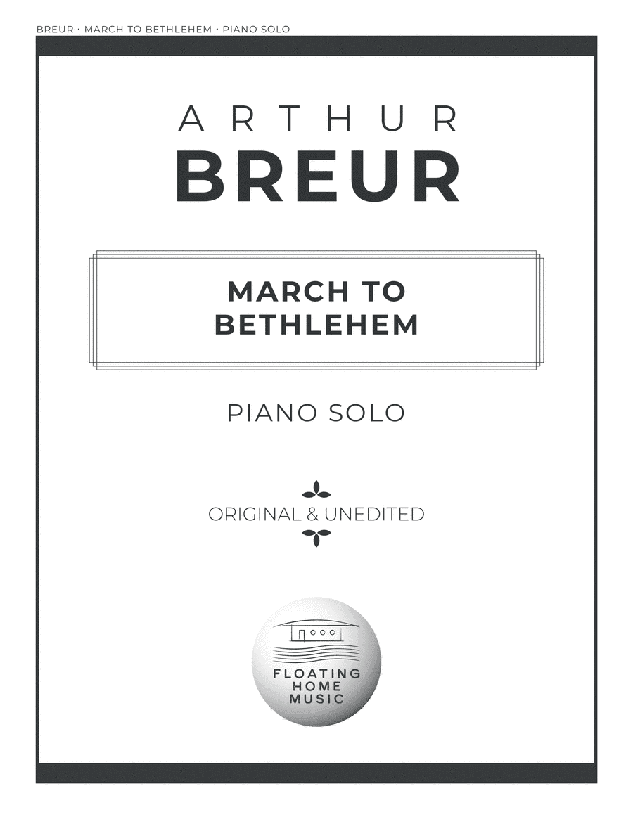 March to Bethlehem - Piano Solo
