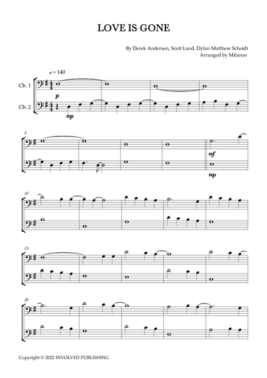 Love Is Gone (arr. Milanov)