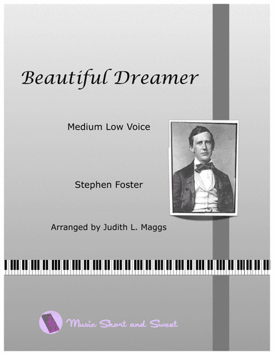 Beautiful Dreamer (Medium Low voice) (arr. Judith L. Maggs)