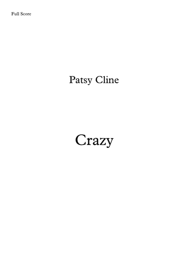 Crazy (arr. Dejan Teodosievski)