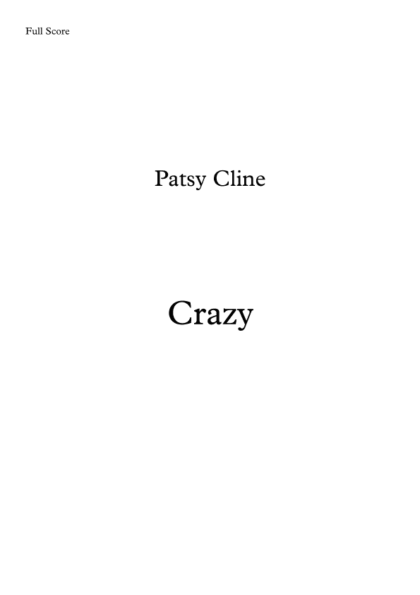 Crazy (arr. Dejan Teodosievski)