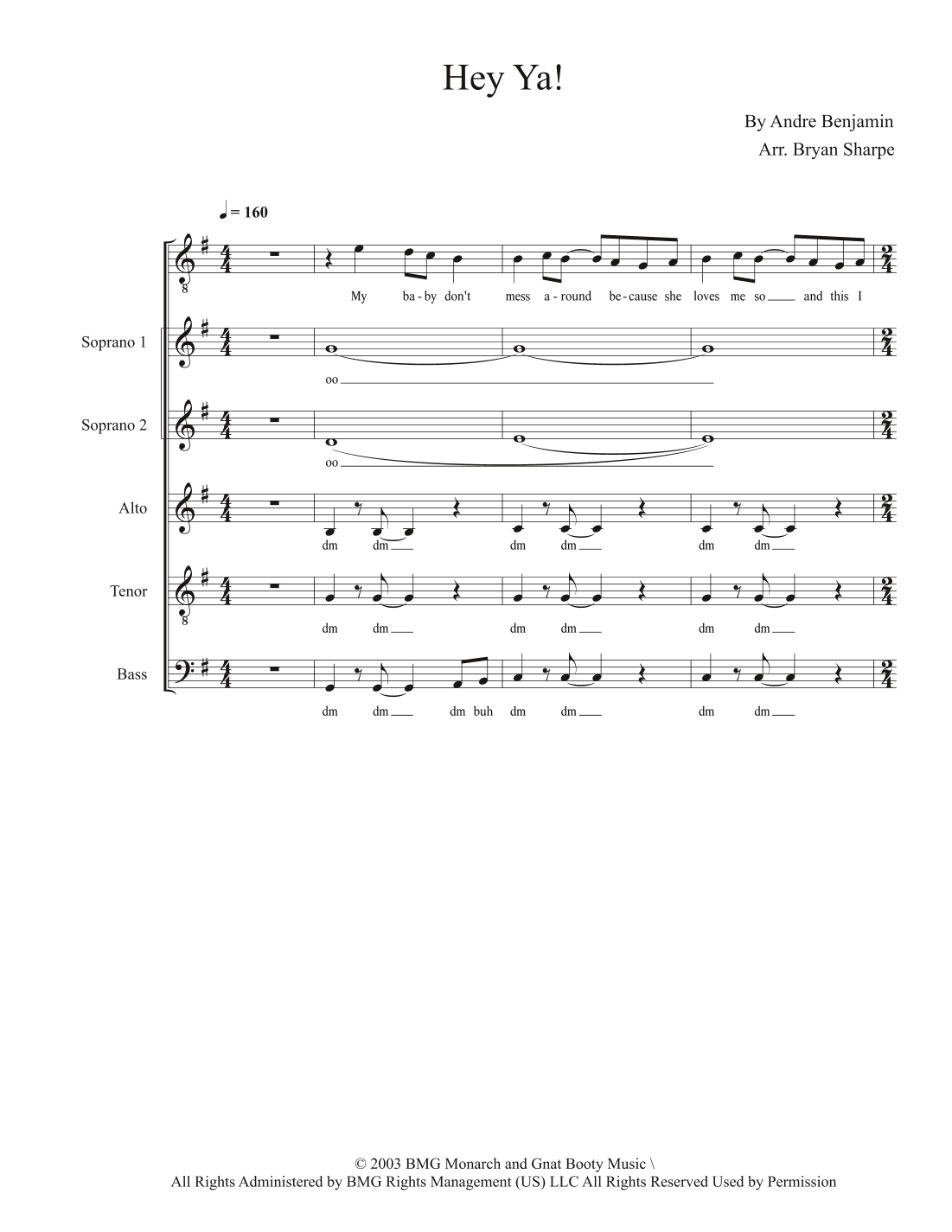 Hey Ya! (arr. Bryan Sharpe)