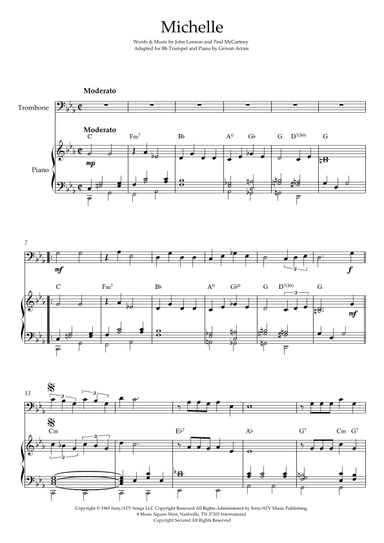 Michelle (arr. Gerson Arrais)