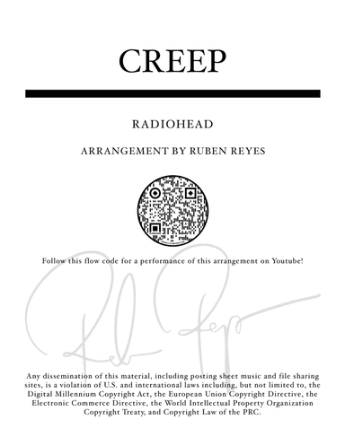 Creep (arr. Ruben Reyes)