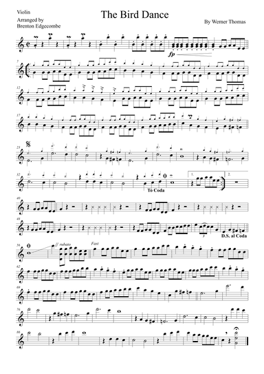 The Bird Dance (arr. Adelaide String Duo)