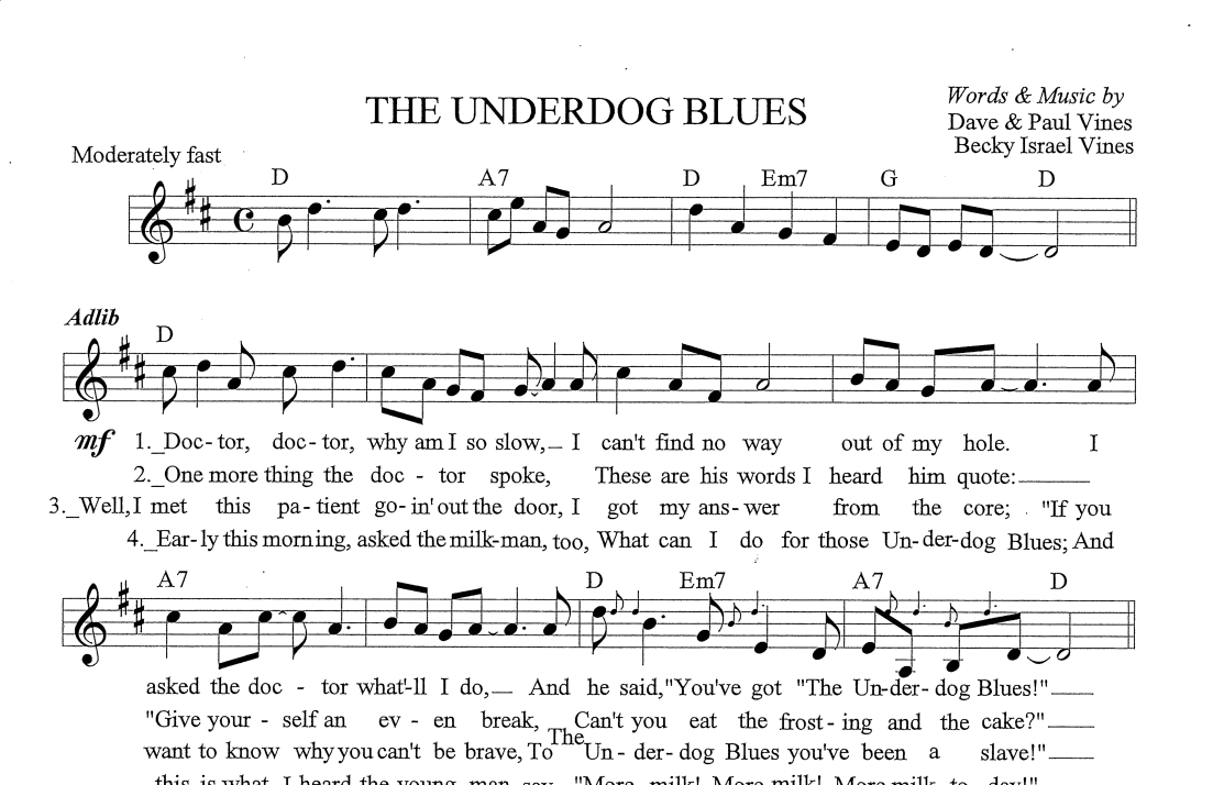 THE UNDERDOG BLUES