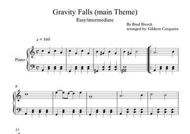 Gravity Falls (main Theme) (arr. Gildson Cerqueira)