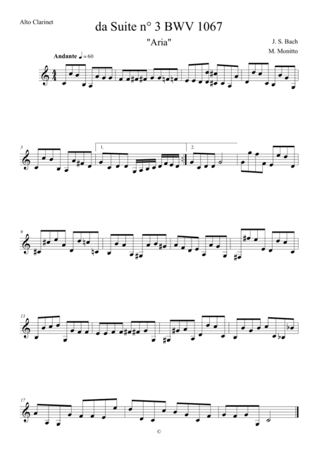 Air on the G String (arr. Marco Monitto)