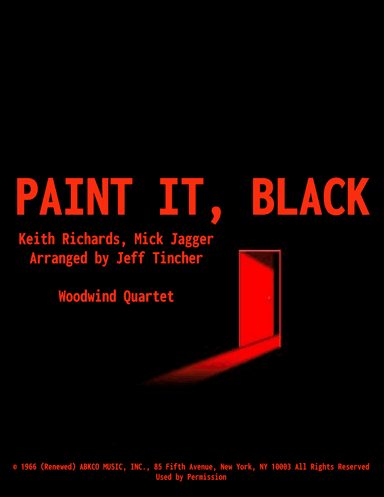 Paint It, Black (arr. Jeff Tincher)