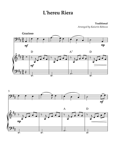 L'hereu Riera (arr. Kaiserin Rebecca)