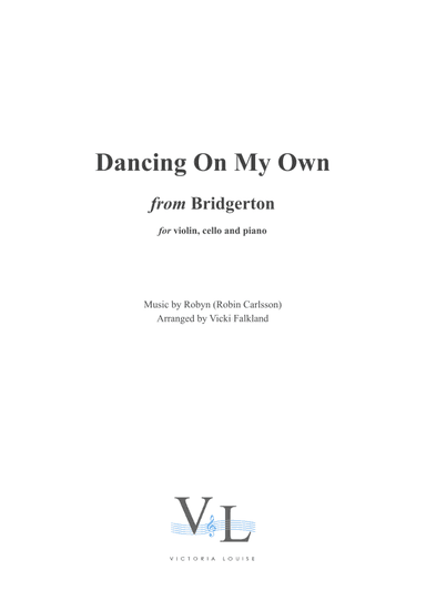 Dancing On My Own (arr. Vicki Falkland)