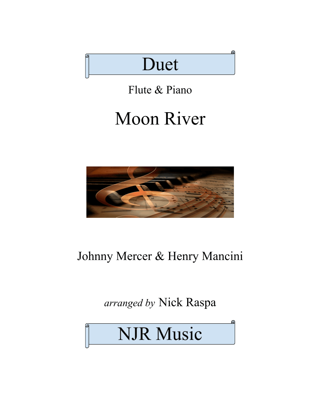 Moon River (arr. Nick Raspa)