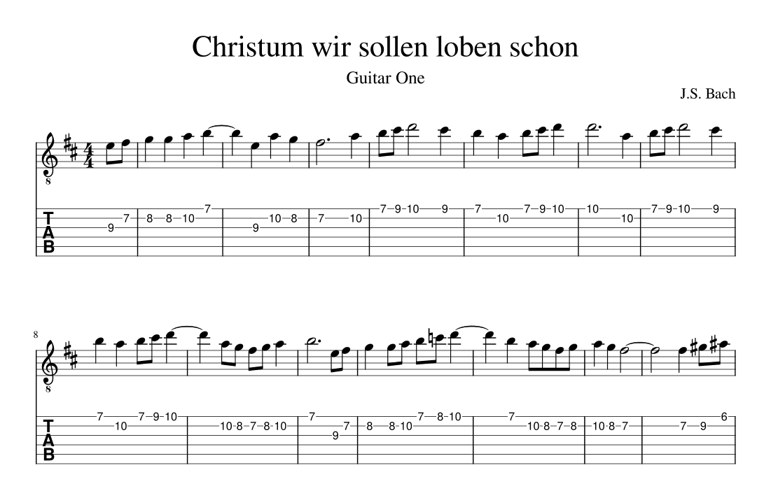 Christum wir sollen loben schon (arr. Terry Kuhns)