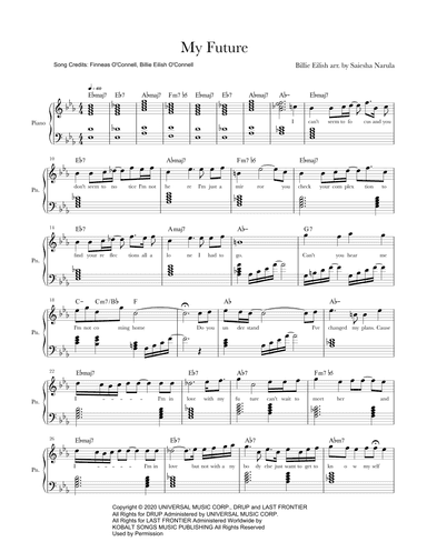 My Future (arr. Liz Craig)