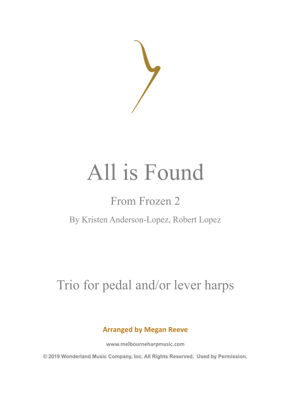All Is Found (arr. Megan Reeve)