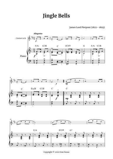 Jingle Bells (arr. Ivan Souza)