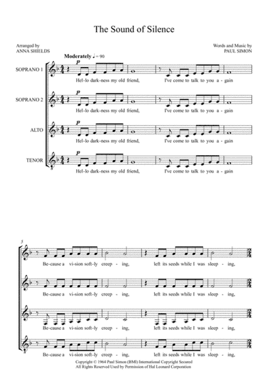 The Sound Of Silence (arr. Anna Shields)