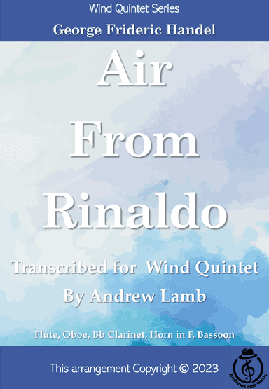 Air from 'Rinaldo' (arr. for Wind Quintet) (arr. Andrew Lamb)