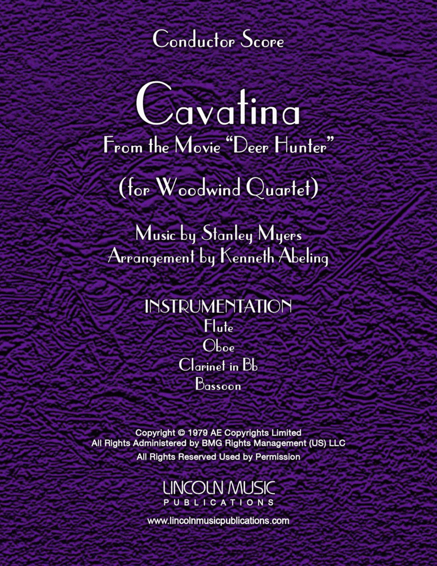 Cavatina (arr. Kenneth Abeling)