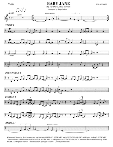 Baby Jane (arr. Jorge Juárez)
