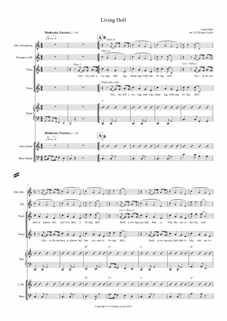 Livin' Doll (arr. Ollie Kaiper-Leach)