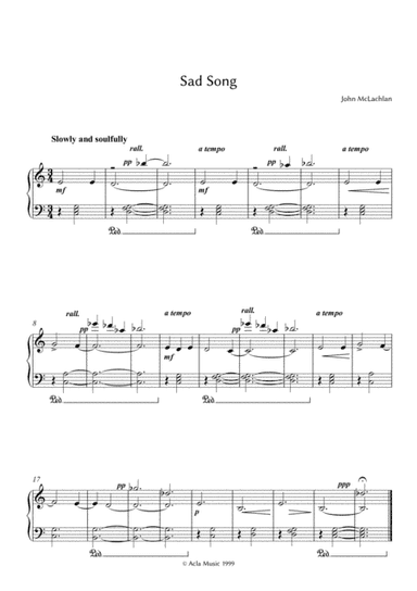 Sad Song