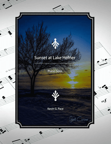 Sunset at Lake Hefner, piano solo
