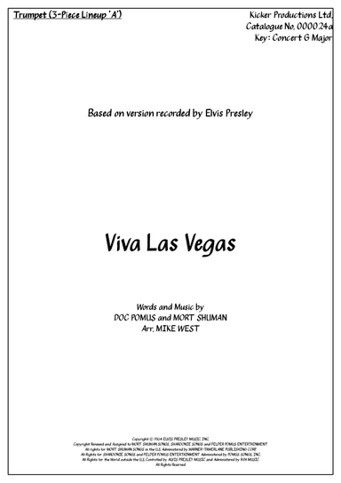 Viva Las Vegas (arr. Arr. Mike West)