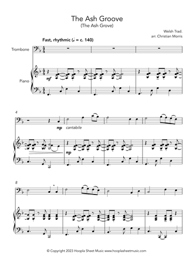 The Ash Groove (The Ash Grove) (arr. Christian Morris)