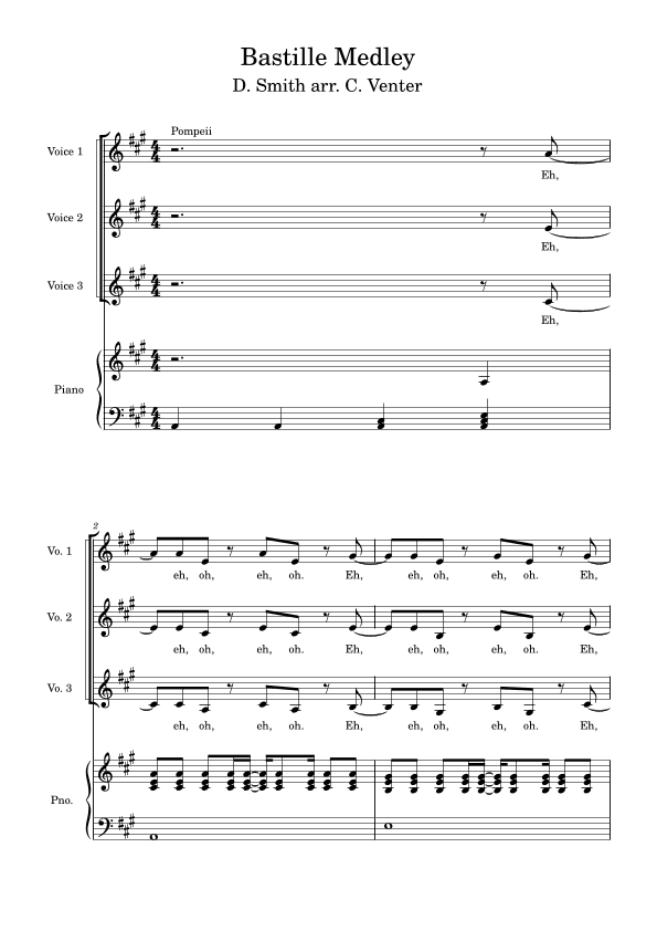 Laura Palmer (arr. Caroline Venter)