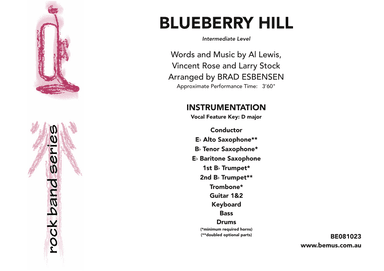 Blueberry Hill (arr. Brad Esbensen)