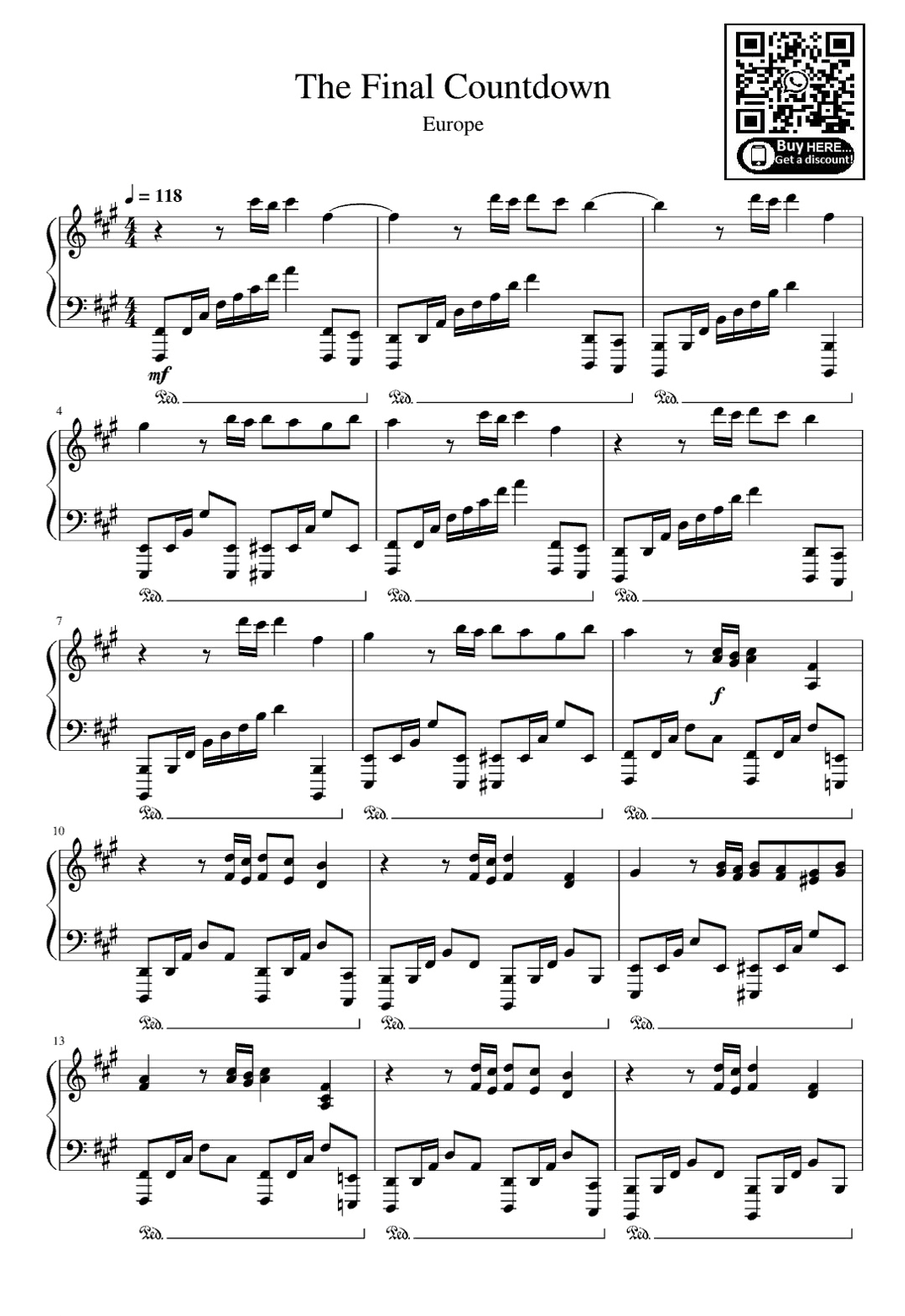 Final Countdown (arr. eduardo)