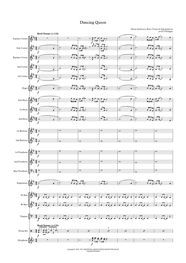 Dancing Queen (arr. Kevin P Holdgate)