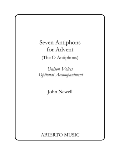 Seven Antiphons for Advent