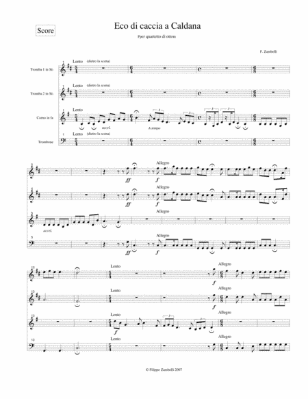 Eco di Caccia a Caldana - Hunt music
