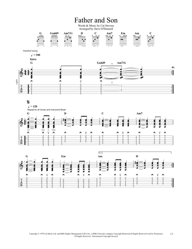 Father And Son (arr. Steve O'Donnell)