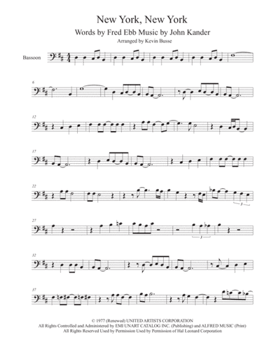 Theme From "New York, New York" (arr. Kevin Busse)