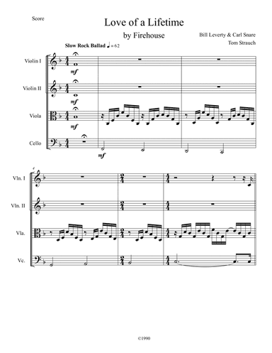Love Of A Lifetime (arr. Tom Strauch)