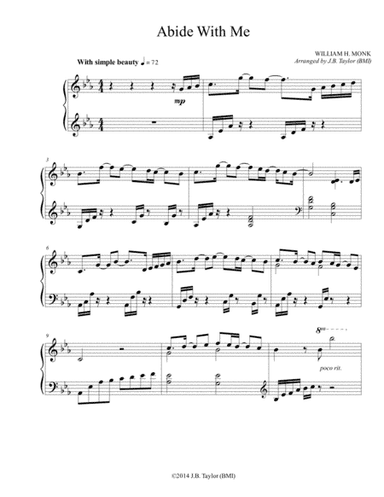 Abide With Me (arr. J.B Taylor)